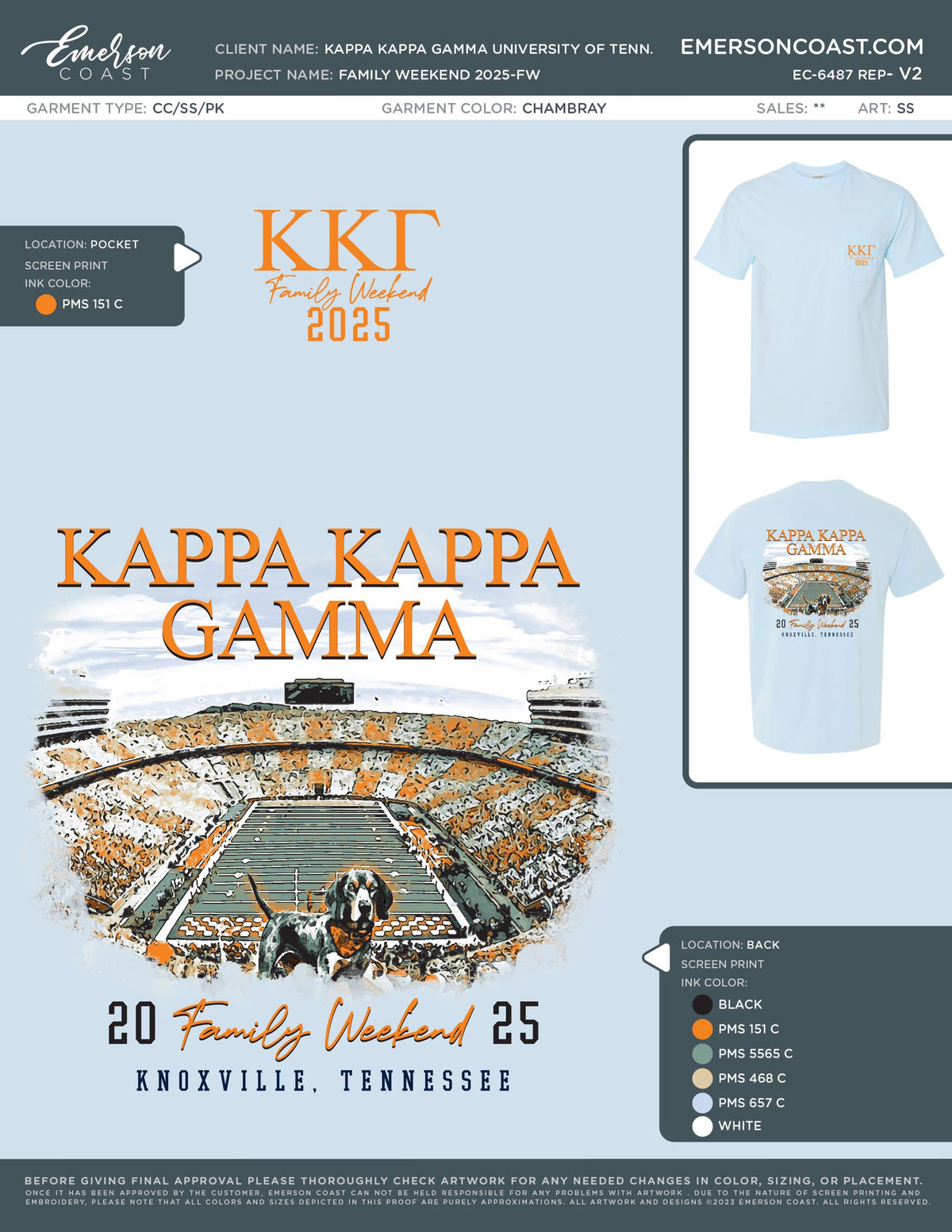 EC-6487 REP Kappa Kappa Gamma University of Tennessee Family Weekend 2025-FW