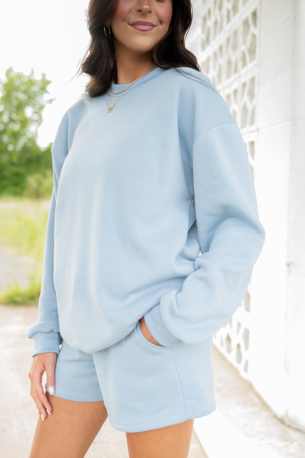 Emerson Coast Shoreline Crew and Shorts Set
