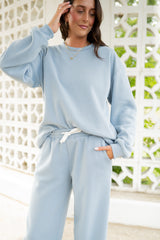 Emerson Coast Shoreline Crew and Wide Leg Pants Set