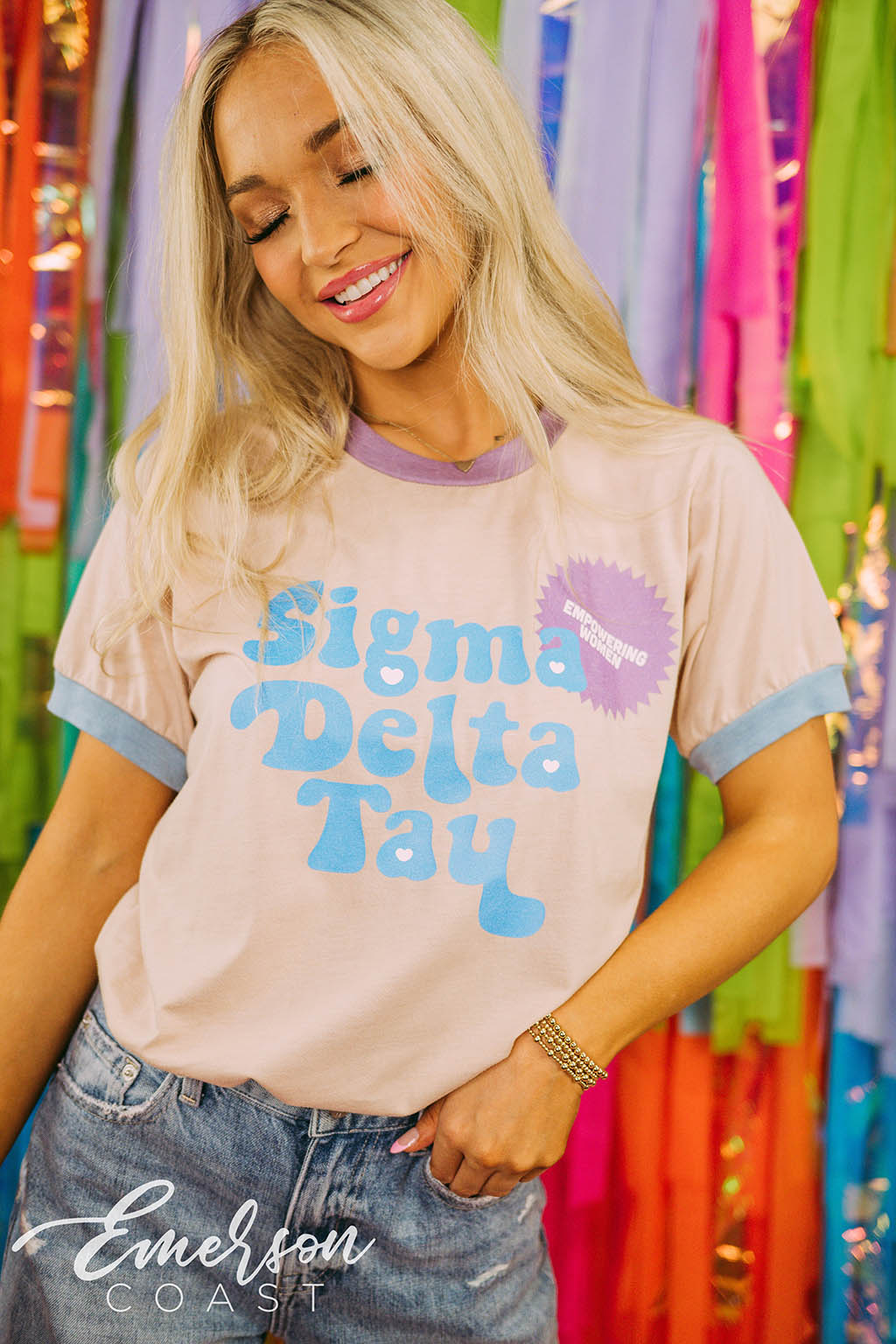 Sigma Delta Tau Philanthropy Empowering Women Ringer
