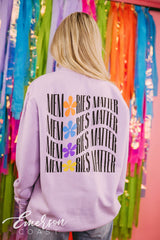Sigma Kappa Philanthropy Memories Matter Floral Crewneck