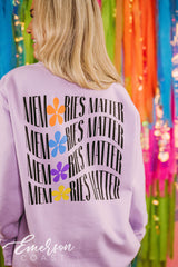 Sigma Kappa Philanthropy Memories Matter Floral Crewneck