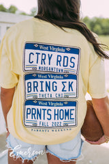 Sigma Kappa Country Roads Parents Weekend Tee