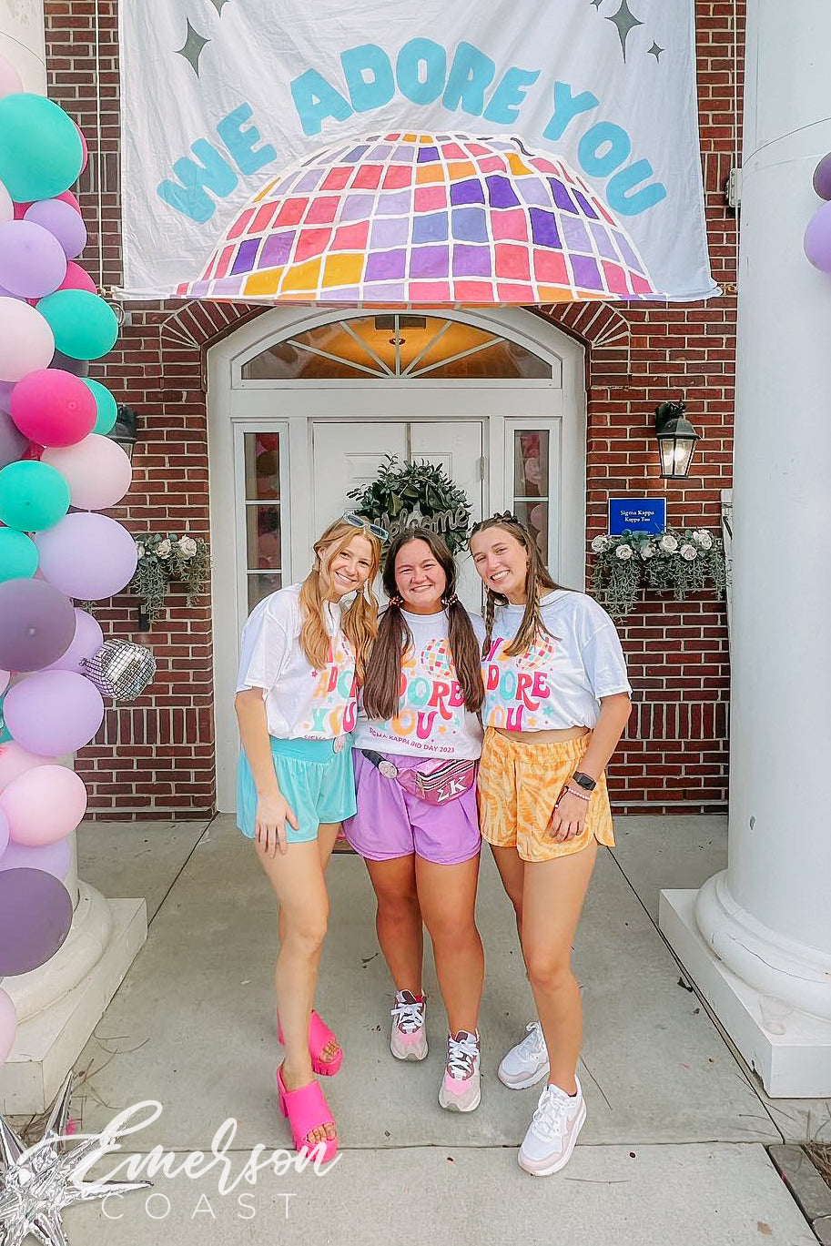 Sigma Kappa We Adore You Bid Day Tee