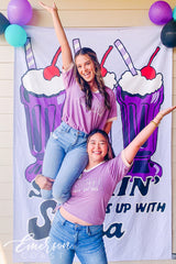 Tri Sigma Lavender Philanthropy Colorblock Ringer