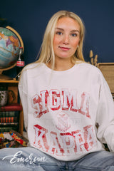 Sigma Kappa Vintage Crest Crewneck