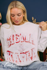 Sigma Kappa Vintage Crest Crewneck