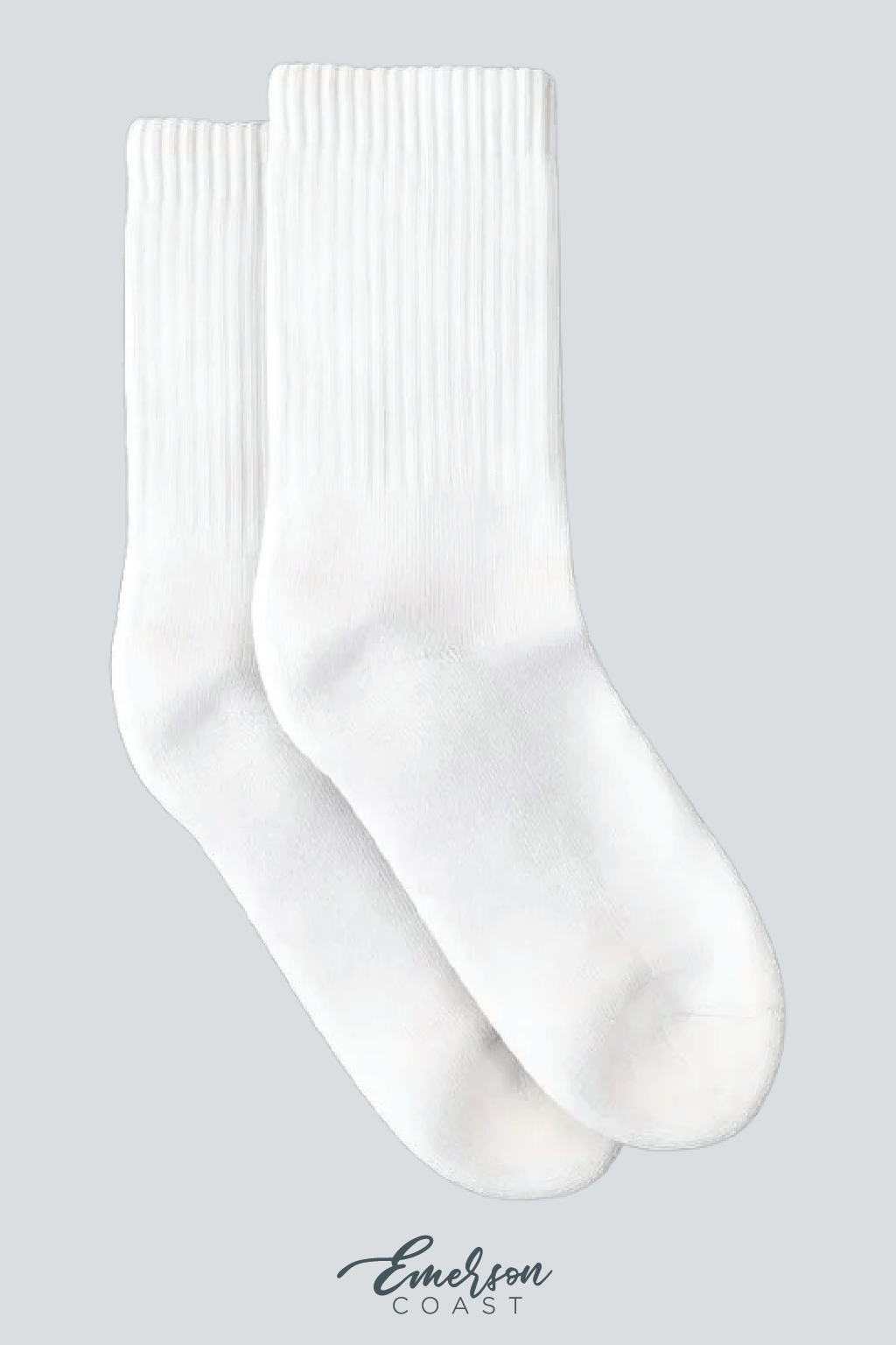 Sorority Mid Crew Embroidered Socks