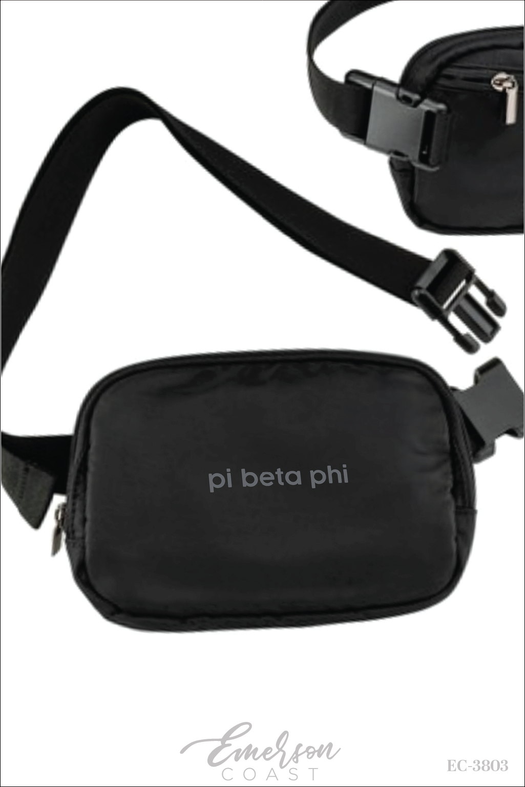 Pi Beta Phi Black Belt Bag