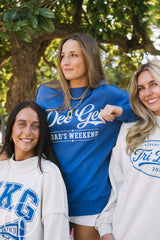 Dee Gee Blue Dad's Weekend Reversible Mockneck