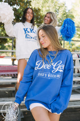 Dee Gee Blue Dad's Weekend Reversible Mockneck