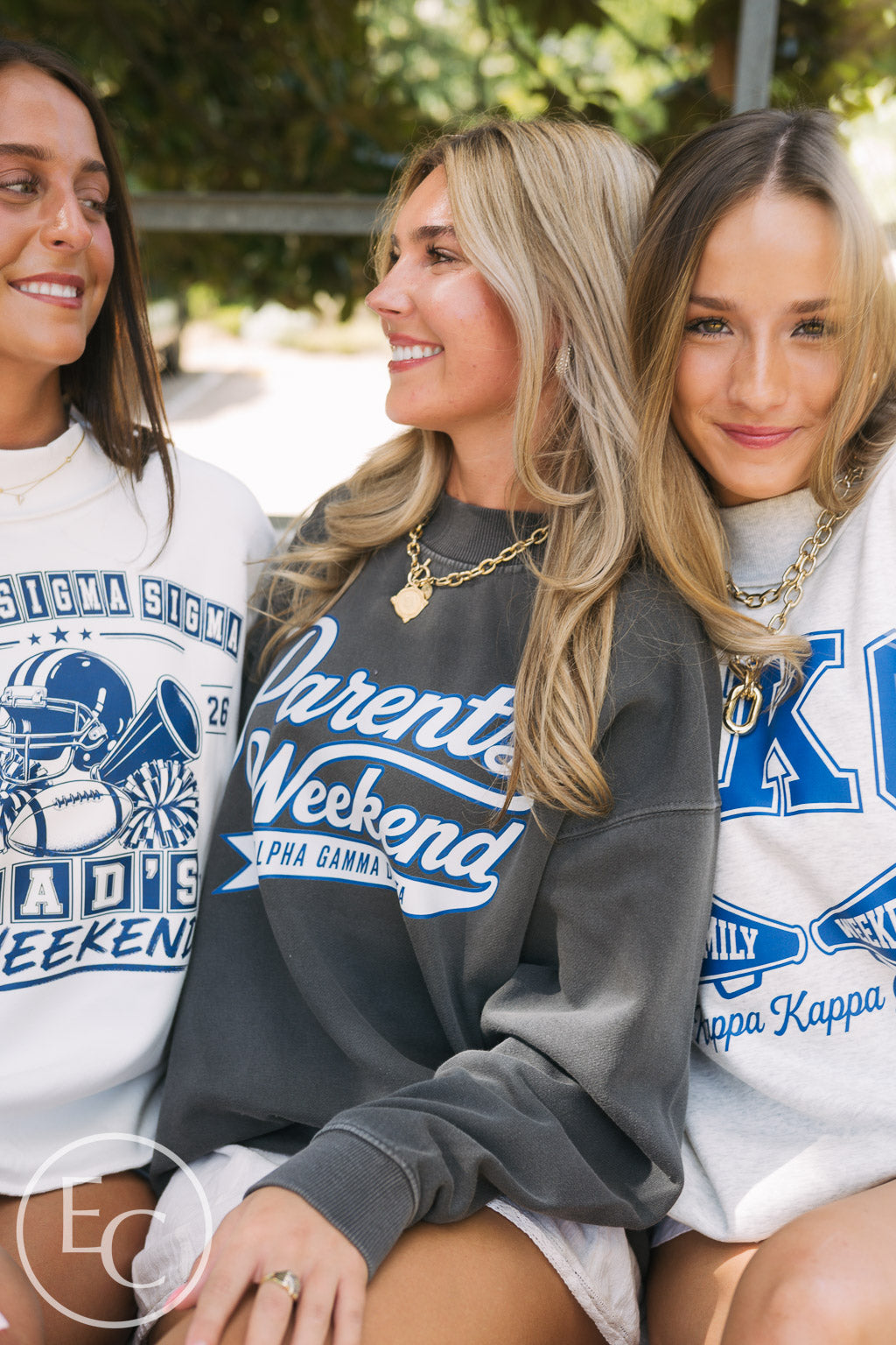 Alpha Gamma Delta Parents Weekend Smoke Mockneck