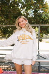 Zeta Tau Alpha Dad's Day Gray Reversible Mockneck