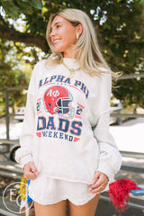 Alpha Phi Dad's Weekend Reversible Mockneck