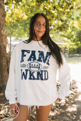 Tri Delta Fam Weekend Reversible Mockneck