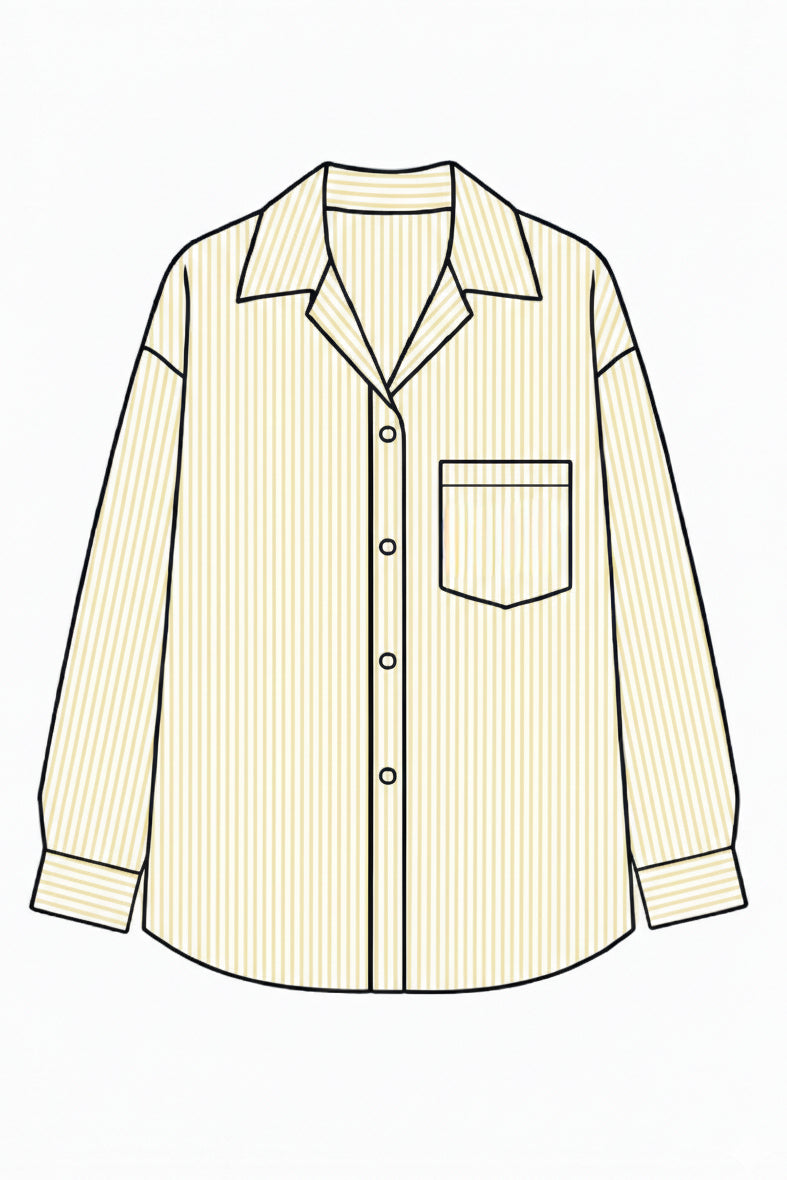 Emerson Coast Striped Button Down Shirt