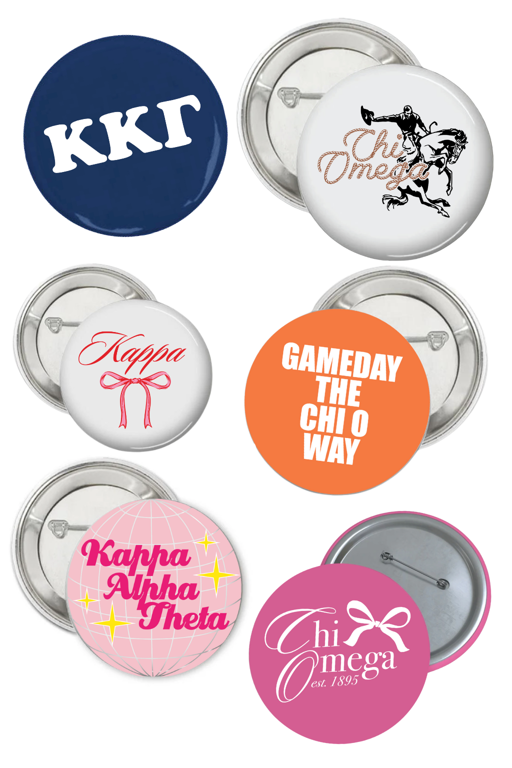 Sorority Buttons
