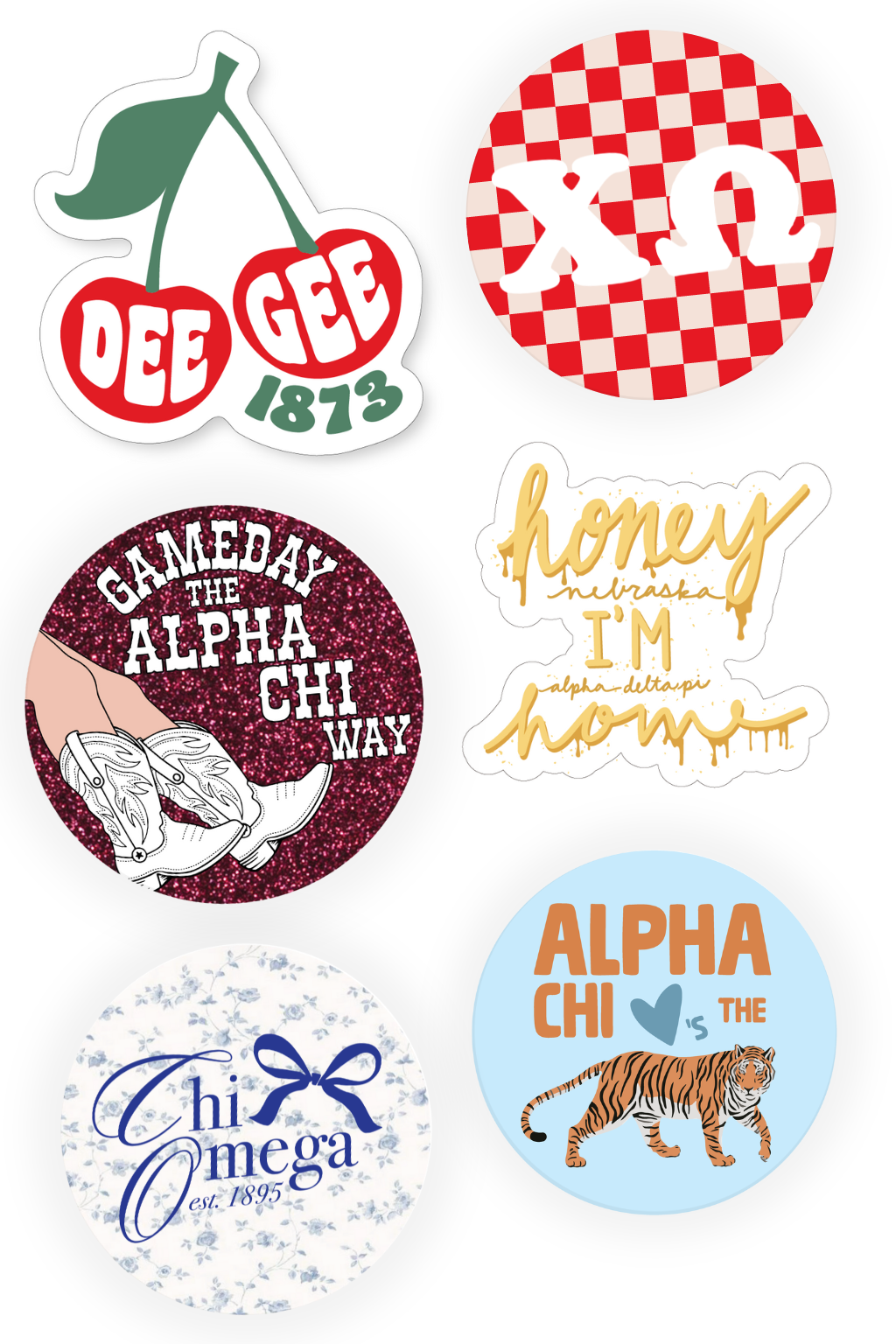 Sorority Stickers