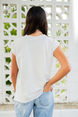 Emerson Coast Harbor Stripe Rolled Cuff Tee
