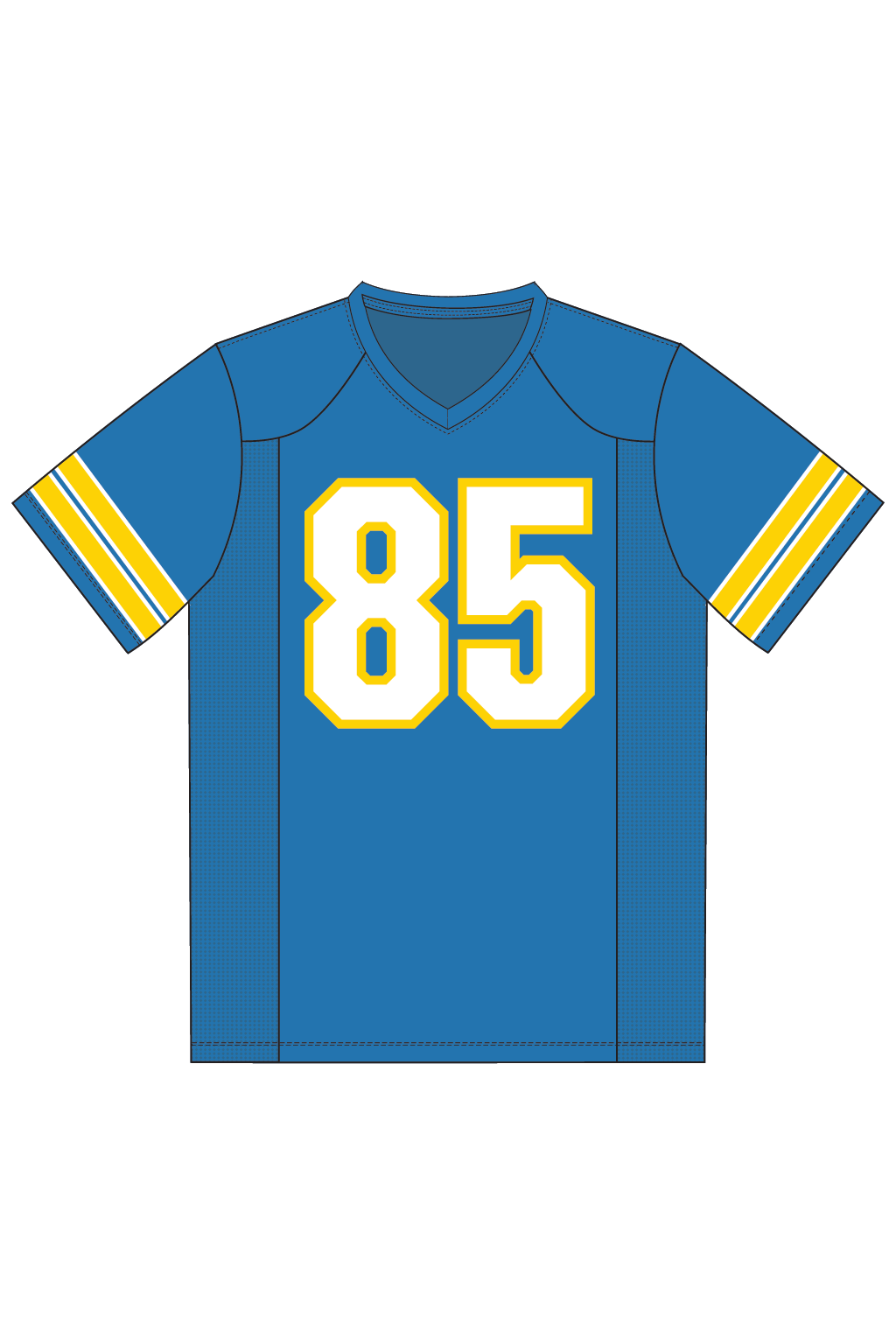 Emerson Coast Sublimated Football Jersey