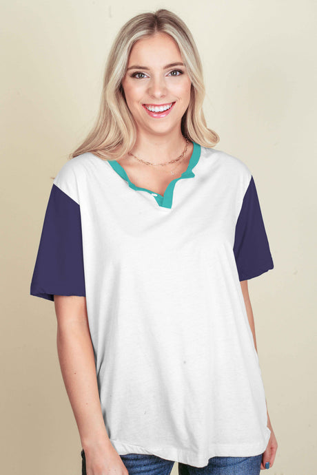 Sugar/Seafoam/Navy