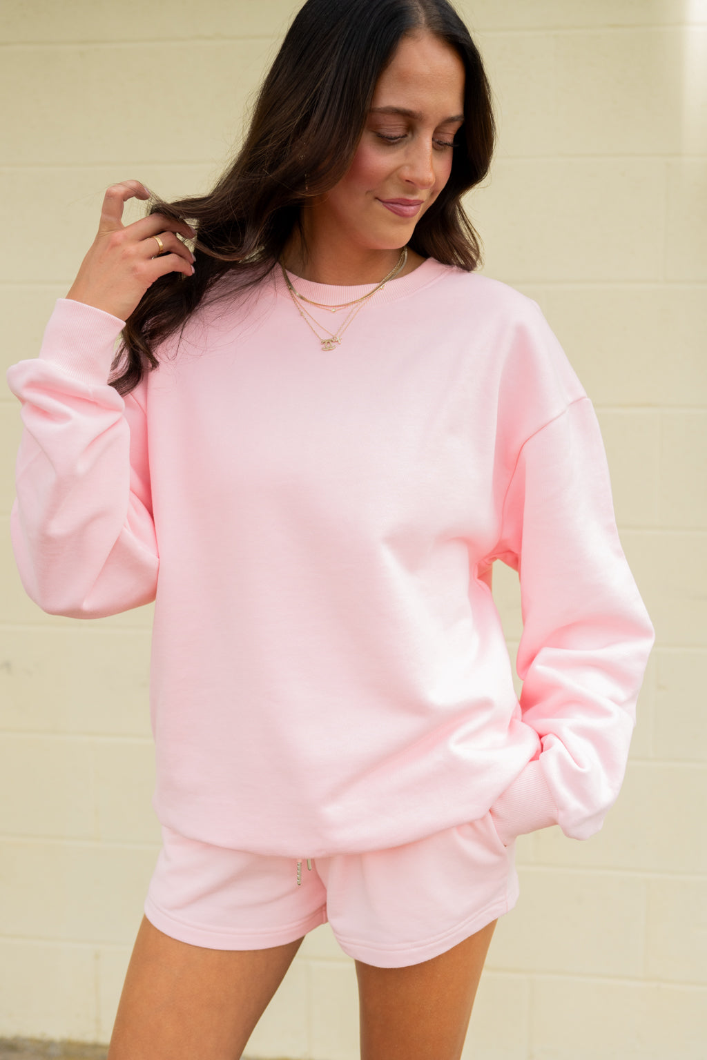 Emerson Coast Sunbeam Crew and Shorts Set