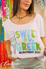 Zeta Sweet to go Greek Tee