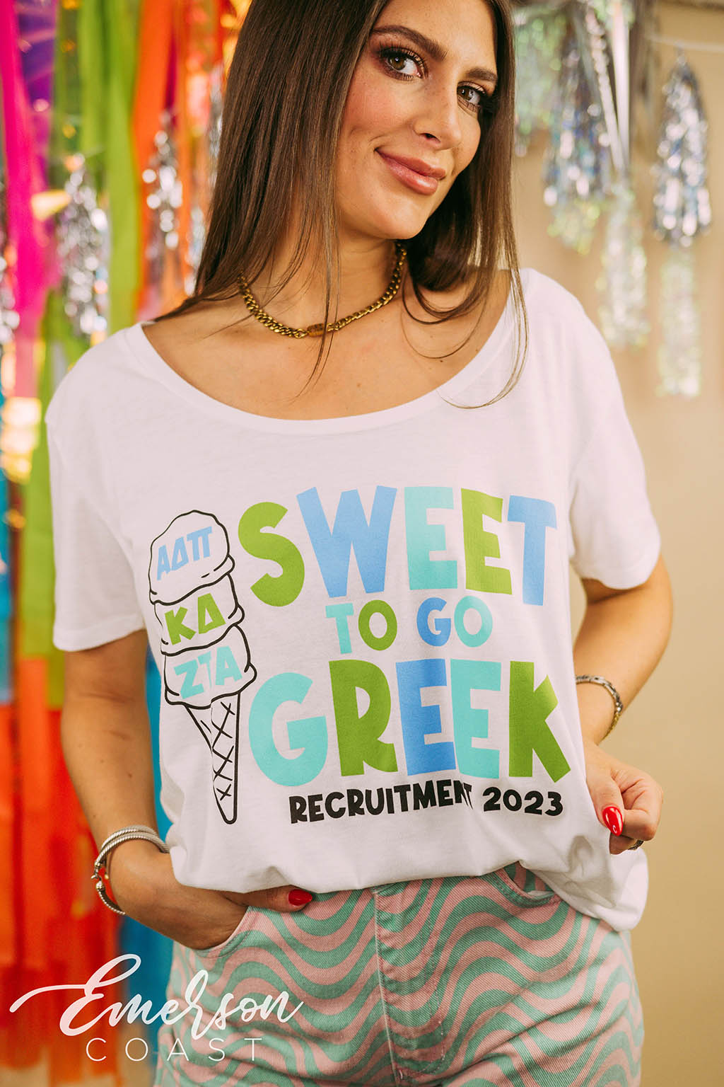 Zeta Sweet to go Greek Tee