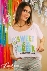 Zeta Sweet to go Greek Tee