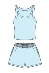 Emerson Coast Classic Scoop Tank & Shorts Set
