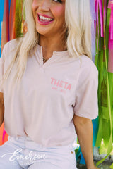 Theta Established Notch Tee