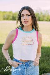 Kappa Alpha Theta Think Theta Colorblock Tank