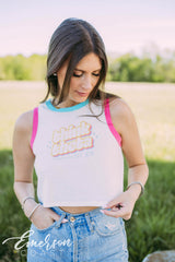 Kappa Alpha Theta Think Theta Colorblock Tank