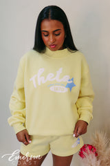 Theta Work Week Butter Yellow Set