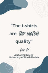 Tri Sigma Sisterhood Retreat Notch Tee