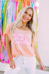 Sigma Serves Children Tee