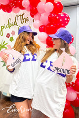 Sigma Sigma Sigma Auburn University Purple Bid Day Hat