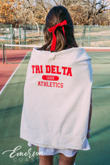 Tri Delta Athletics Oversized Collared Crew
