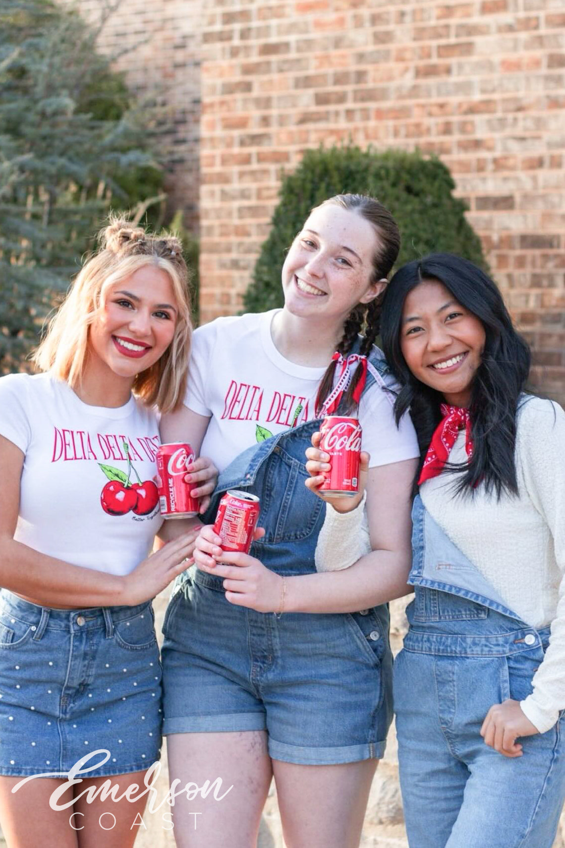 Delta Delta Delta Better Together Bid Day Baby Tee