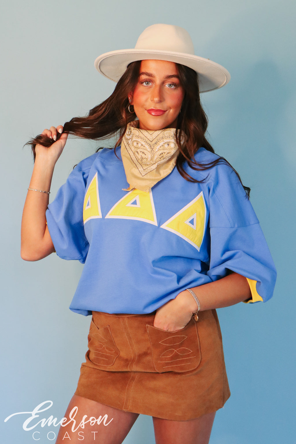 Tri Delta Greek Letter Jersey