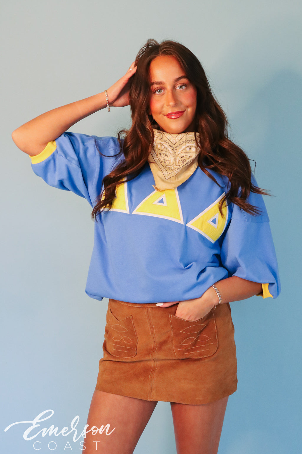 Tri Delta Greek Letter Jersey