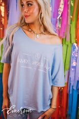 Tri Delta Brave Bold Kind Cloud Slouchy Tee