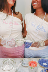Sigma Kappa Tea Party Bid Day Twisty Top