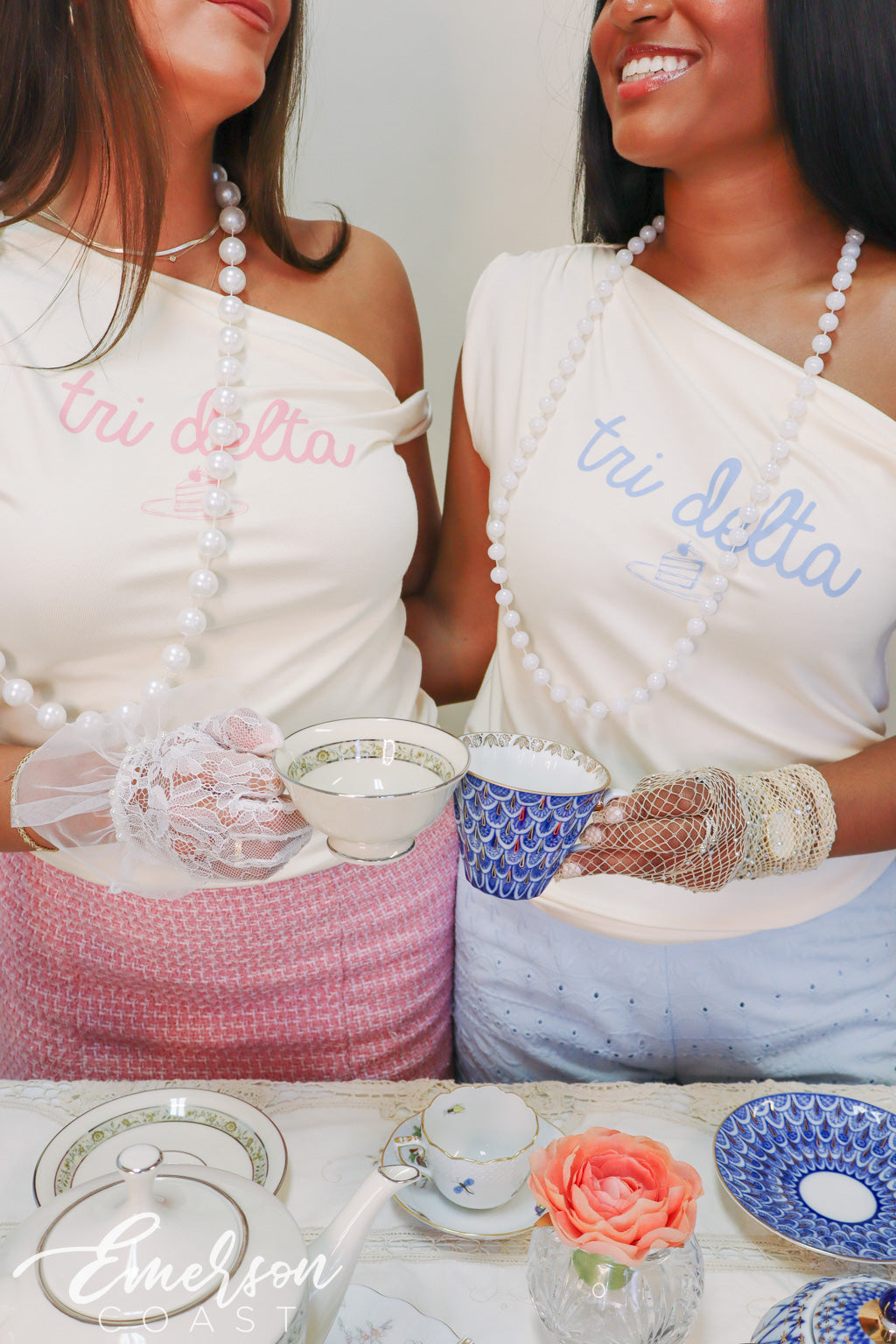 Sigma Kappa Tea Party Bid Day Twisty Top