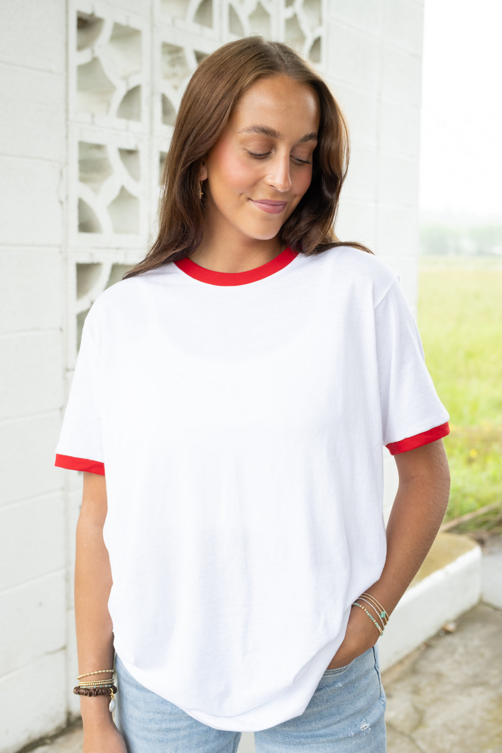Tultex Fine Jersey Ringer T-Shirt