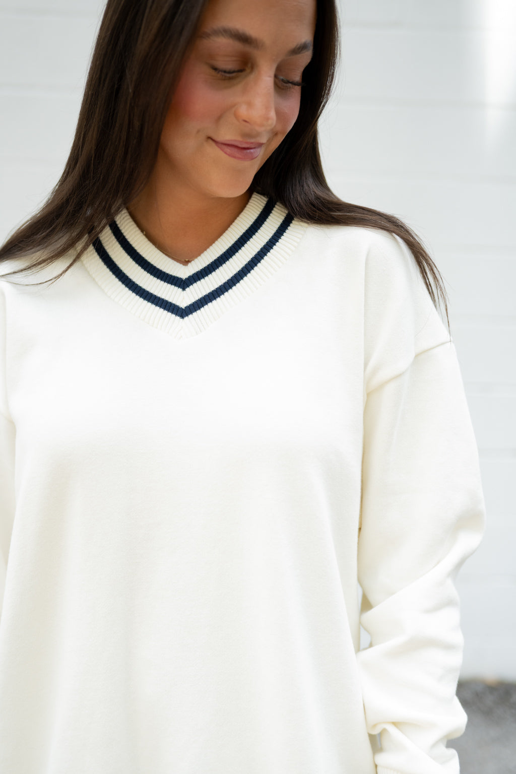The Vintage V-neck Sweater