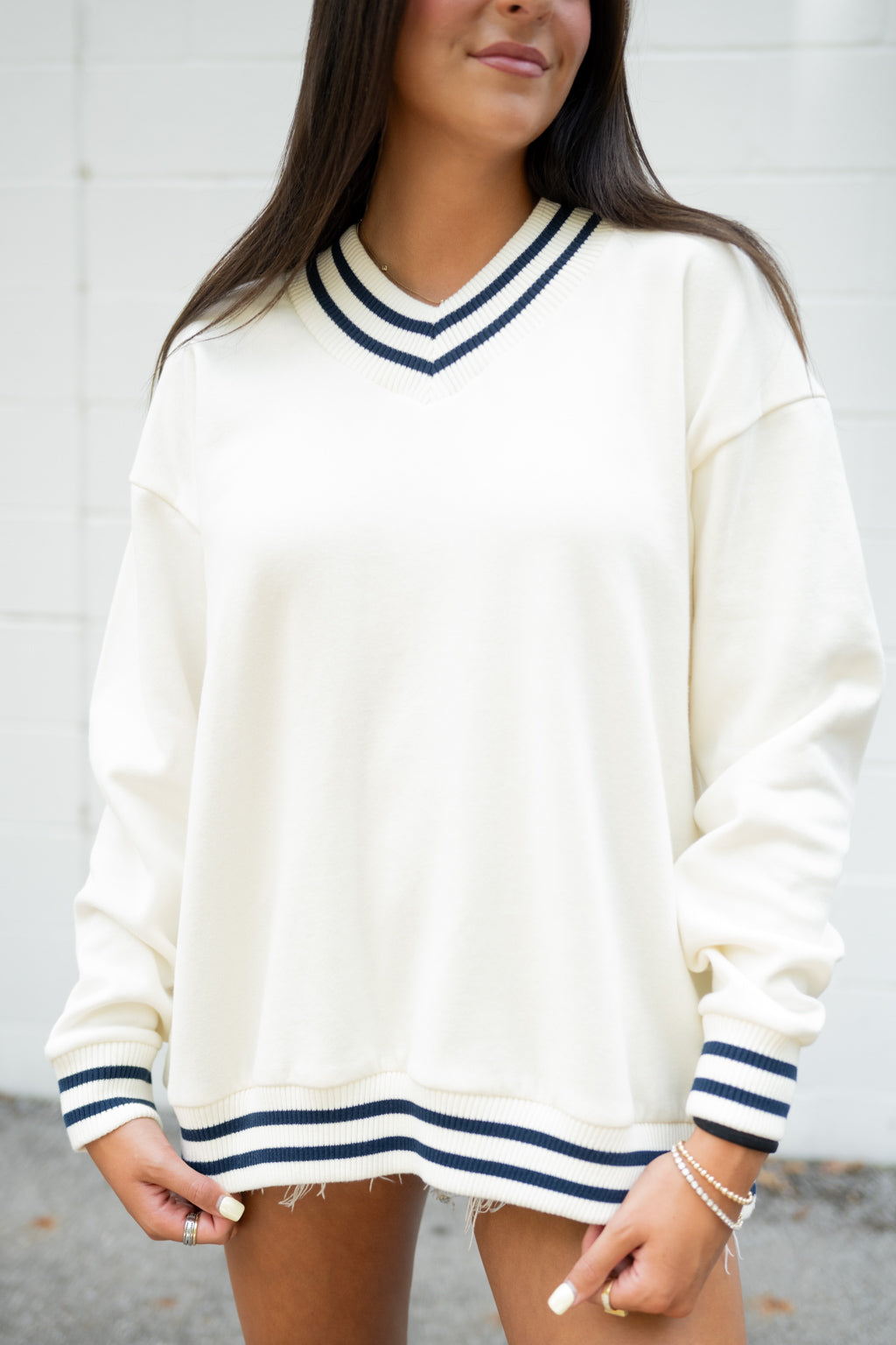 The Vintage V-neck Sweater