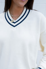 The Vintage V-neck Sweater