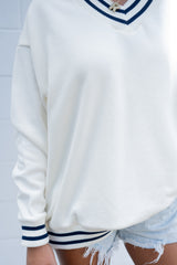 The Vintage V-neck Sweater