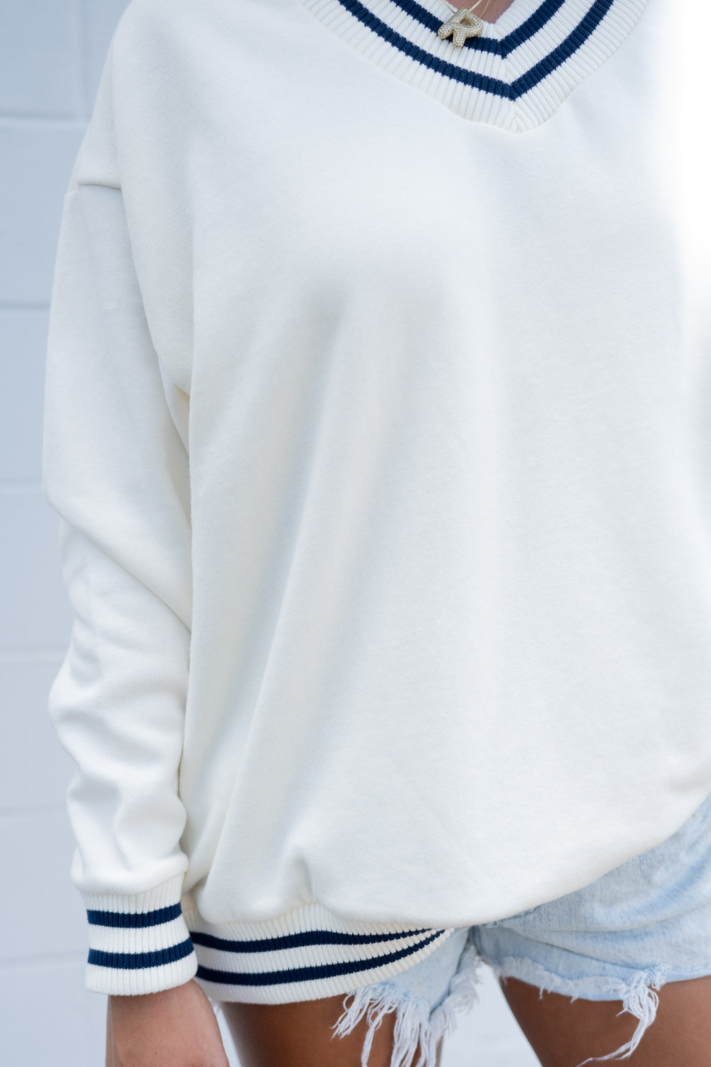 The Vintage V-neck Sweater